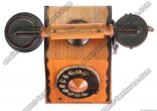 Photo Texture of Old Wooden Phone 0011